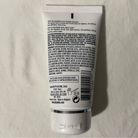 🌟NWT🌟DARPHIN All-Day Hydrating Hand & Nail Cream With Rose Water 2.5oz - Picture 4 of 8